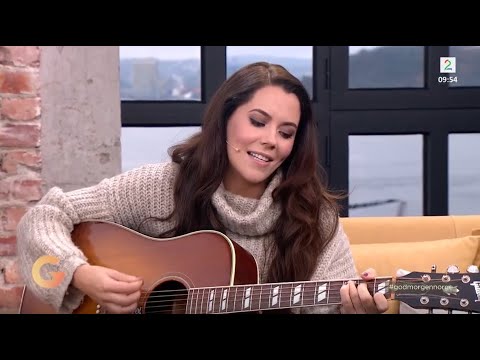 Marion Ravn performing 12-Trikken on God Morgen Norge