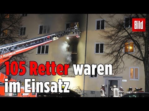 1 Toter, 13 Verletzte: Feuer-Drama mitten in Berlin