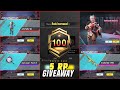 A5 ROYAL PASS FREE MAXED OUT | 5 ROYAL PASS GIVEAWAY | PUBG Mobile
