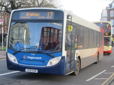 Stagecoach 27659 GX10KZM on route 17