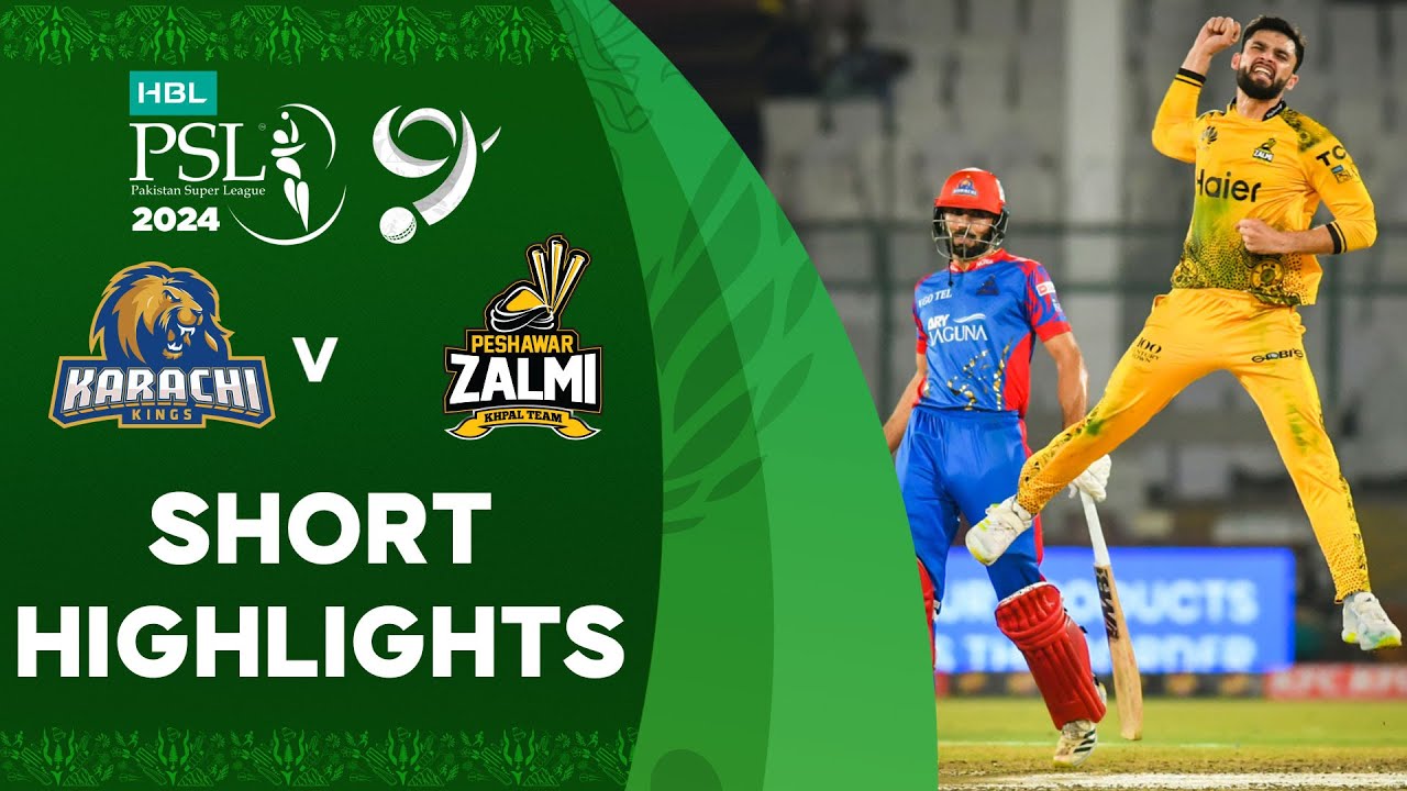 Peshawar Edges Karachi In A Nailbiter, Leads PSL - ARAB TIMES - Vimarsana News