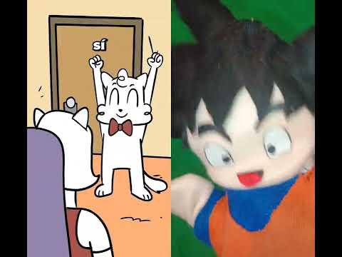 Cuando tú  Mamá te da permiso  menos Papá #memes #comedia #humor #sketch  #goku #shorts