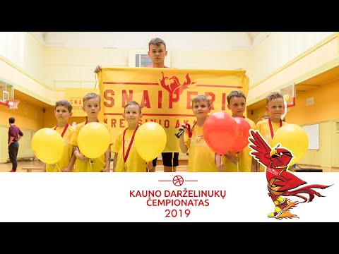 KA „Snaiperis” darželinukų krepšinio čempionato Didžiosios Taurės etapas 2019