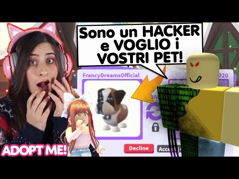 INCONTRO un HACKER mentre scambio il nuovo San BERNARDO 😱 Roblox ADOPT ME ITA By FrancyDreams