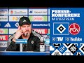 RE-LIVE: MATCHDAY-PRESSEKONFERENZ I 34. Spieltag I HSV vs. 1. FC Nürnberg