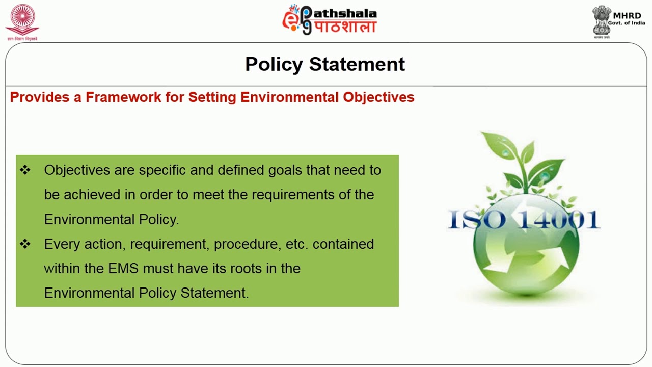 Environment Management System ISO 14001
