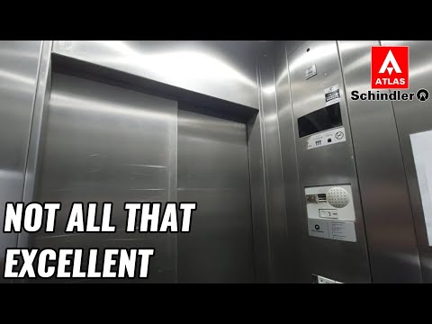 SLOW Atlas Schindler Excell Traction Elevators - Georgia Res. Tower, 3-S St. - GO, BR