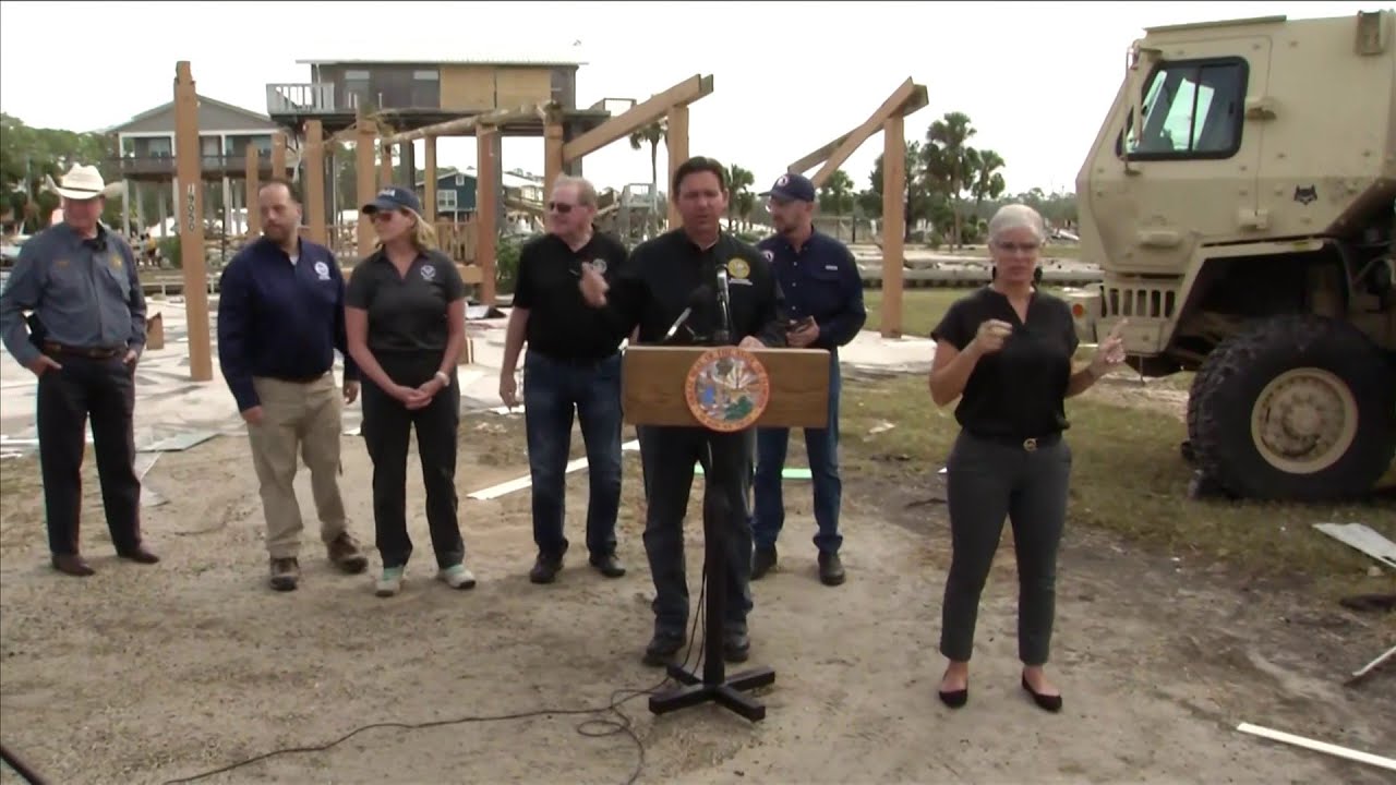 DeSantis provides update on Hurricane Helene's aftermath