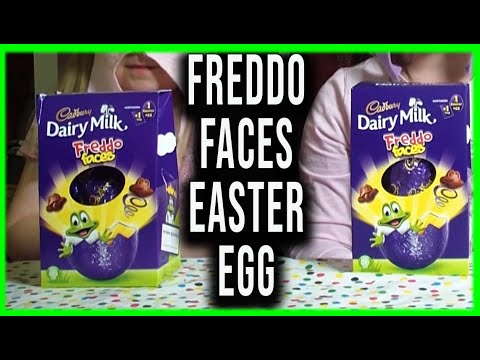 Freddo Faces Easter Egg Review and Eating