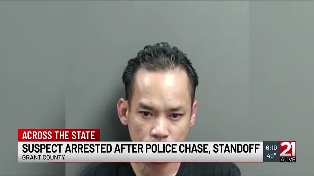 Traffic stop on stolen vehicle leads to pursuit, standoff in Marion Friday evening