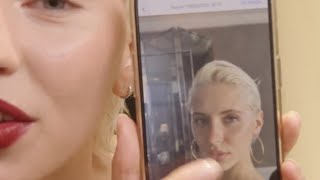 Et si on changeait de coiffure 5 minutes avant le départ pour le red carpet ? #IrisLaw #Cannes2023