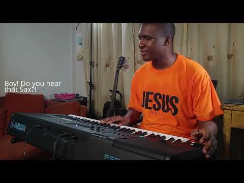 Unbelievably realistic Saxophone on the Yamaha PSR E473 / EW425 | Performance video