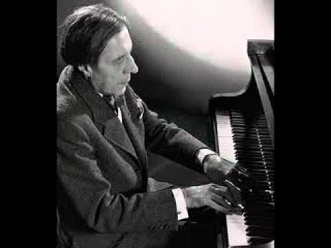 Alfred Cortot plays Schubert  "Litanei" (1953)