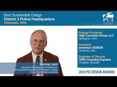 PCI Design Award Sustainable Design