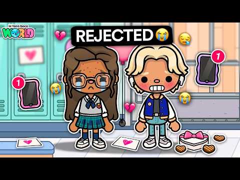 Ich wurde am Valentinstag vor der ganzen Schule abgewiesen 😭 | Toca Life World RP 🌍