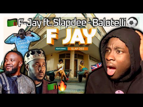 SLAPDEE Made A ZAMBIA WORLD CUP SONG?🇿🇲⚽️| BALOTELLI - F-Jay ft. Slapdee REACTION | UK 🇬🇧