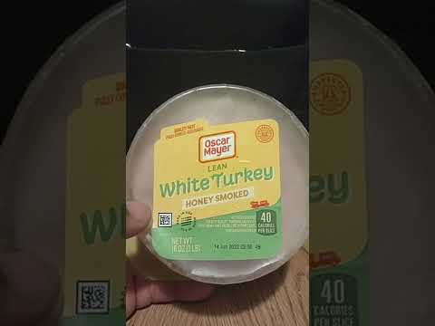 OSCAR MAYER   HONEY SMOKED WHITE LEAN TURKEY REVIEW