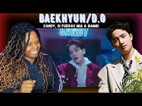 THEATRE Performer REACTS to BAEKHYUN & D.0 - Candy, Si Fueras Mia & Bambi
