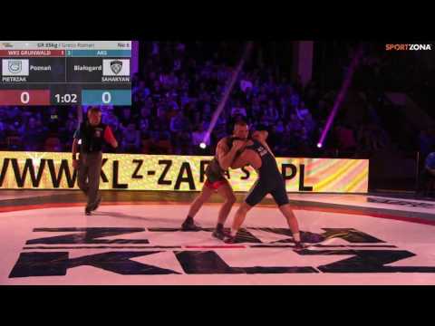 KLZ: Michał PIETRZAK (Grunwald) - Gevorg SAHAKYAN (AKS Białogard) - GR85