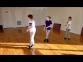 Short clip of two Tap dance classes of students.