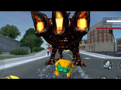 Rope Hulk Superhero City Battle | Monster Vs 3 Head Monster Vs City Gangster - Android GamePlay