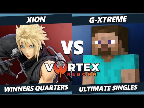 Vortex Legends 2 Winners Quarters - Xion (Cloud) Vs. G-XTREME (Pikachu, Steve) SSBU Ultimate