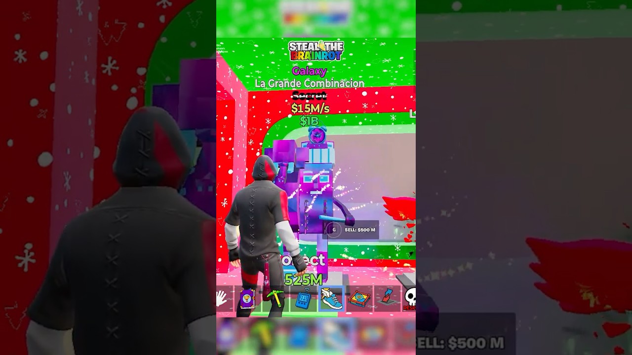 スティールザブレインロットのシークレットラッキーロット開けてみた結果💀 #フォートナイト #fortnite #brainrot