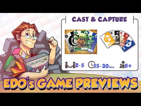Edo's Cast & Capture Card Game Review (KS Preview)