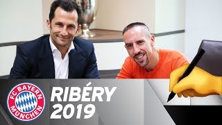 Franck Ribéry signs new contract until 2019!