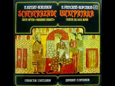 Rimsky Korsakov Scheherazade Svetlanov   USSR State Symphony Orch    1969 1