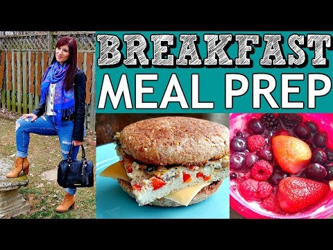 HOW I LOST 130 POUNDS BREAKFAST MEAL PREP! (LEANER BY THE DAY EP.7)