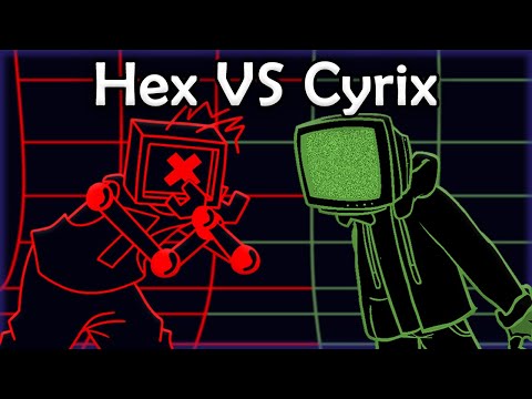 Robot Rapbattle (FNF Glitcher but it's a Hex and Cyrix Cover)