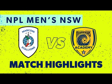 NPL Men's NSW Round 11 Highlights – Marconi v CCM