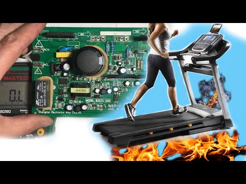 Ремонт Беговой Дорожки. Не крутит полотно. Ремонт Блока Управления Двигателем Дорожки