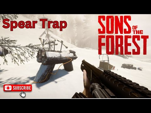 Where To Find Update Patch 14 Spear Trap Blueprint | Sons Of The Forest