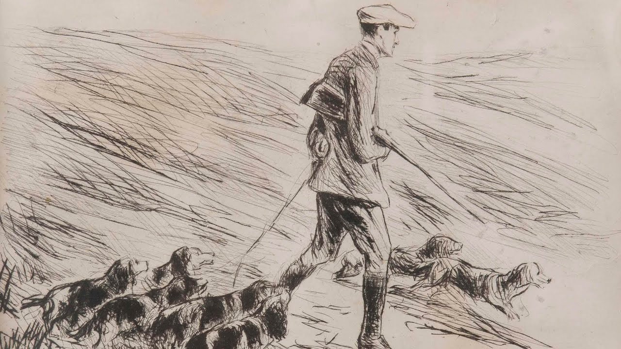 「巨匠のデッサン」マックス・リーバーマン（Max Liebermann）の素描