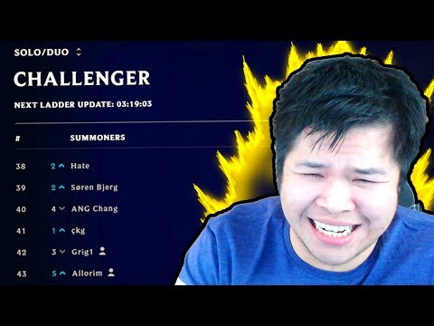FINALLY MAKING IT BACK TO THE TOP OF THE LADDER..? - Challenger to RANK 1