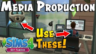 The Sims 4 Media Production Guide (New Skill in Get Famous)