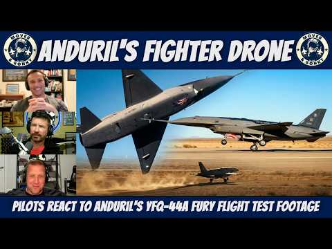 New Footage of America’s Autonomous Fighter Jet — Fighter Pilots React