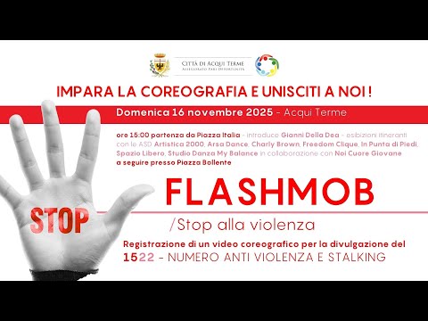 TUTORIAL - Flash Mob / Stop alla Violenza - Acqui Terme 2025