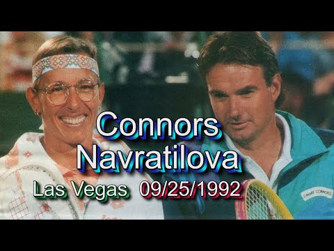 Connors vs Navratilova 09/25/1992 Las Vegas Battle of the sexes