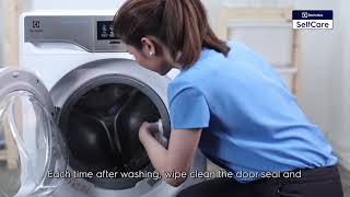 How to Clean & Take Care of your Front Load Washing Machine? | Electrolux TH