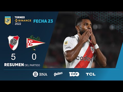 #TorneoBinance | Fecha 23 | resumen de River - Estudiantes