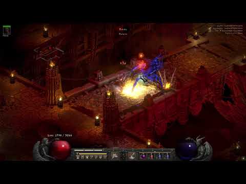 Battle Cry Is INSANE VS Baal...Or single targets (Diablo 2 Resurrected)