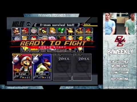 BC Biweekly 7: Winner's Round 1 - weeabootrash69 (Luigi) vs. Aurun (Falco)