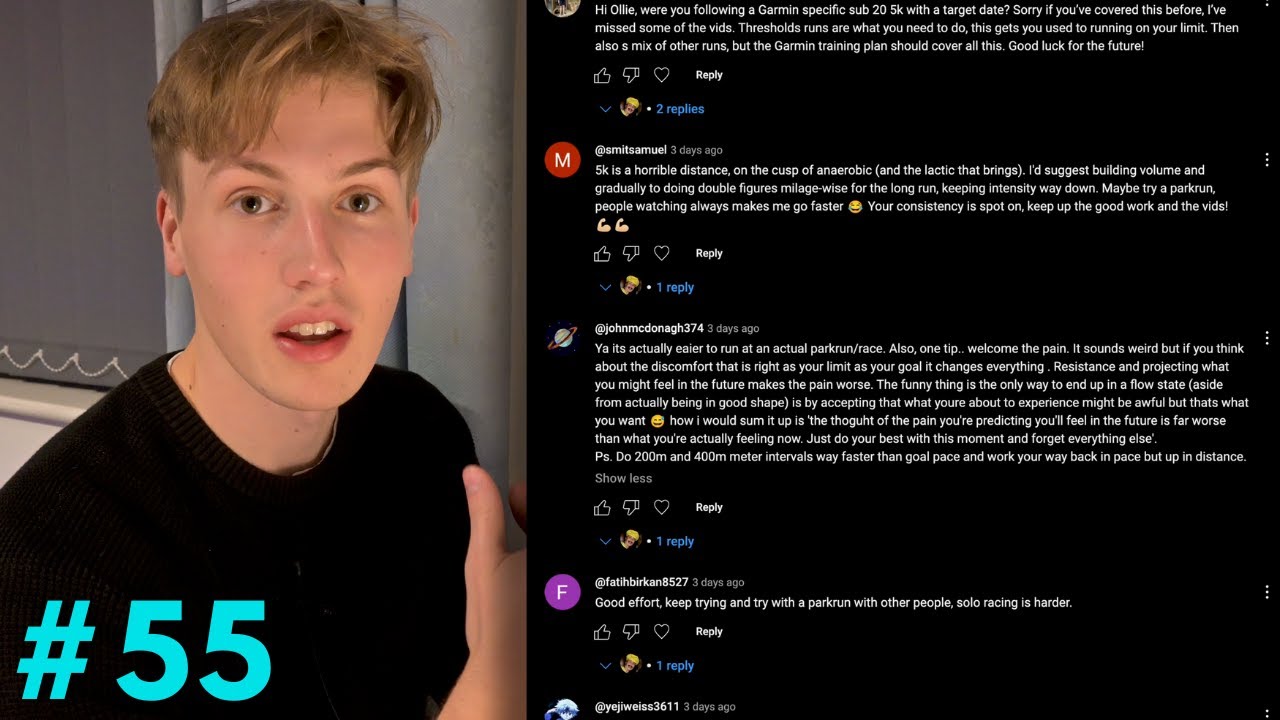 Using Your Comments to Create My Sub-20-Minute 5K Training Plan