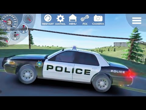 Modern American Muscle Police Car Driving - Best Android GamePlay