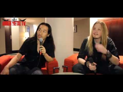 Dragonforce Interview - Marc Hudson & Herman Li - March 2012 Berlin Metal TV