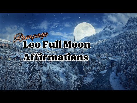 Bask in the Leo Full Moon: Ignite Your Inner Radiance with Powerful Affirmations | Rampage