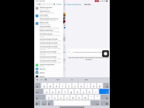 How to change the font size.iOS/iPad